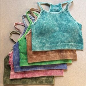 Zenana Outfitters Ribbed Bralettes pack in multiple colors